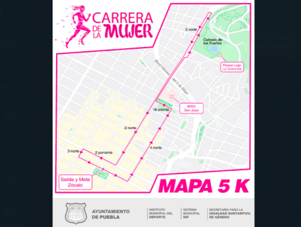 Estos son los detalles de la primera carrera de la mujer