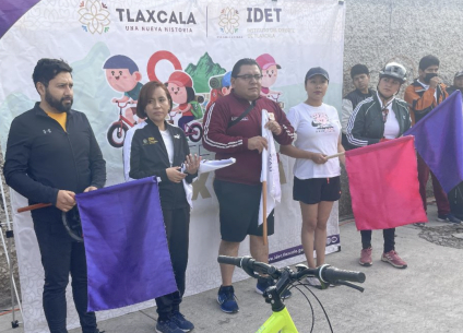 Acuden más de 200 tlaxcaltecas al "Biciteando"