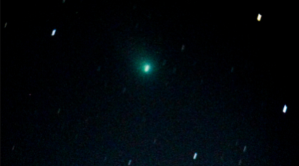 Alumnos e investigadores de la BUAP captan cometa verde