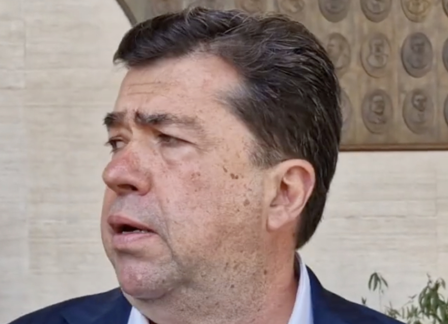 Pedro Haces presume que Sheinbaum dio cátedra de política en la relación con EU