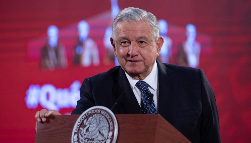 AMLO en conferencia de prensa