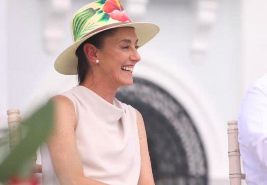 Con honestidad, alcanzan recursos para el pueblo, presume Sheinbaum desde Tabasco