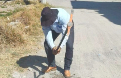 CAPAMH realiza trabajos de mantenimiento y atención en distintos puntos de Huamantla