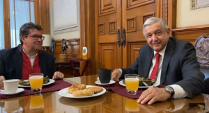 Andrés Manuel López Obrador y Ricardo Monreal