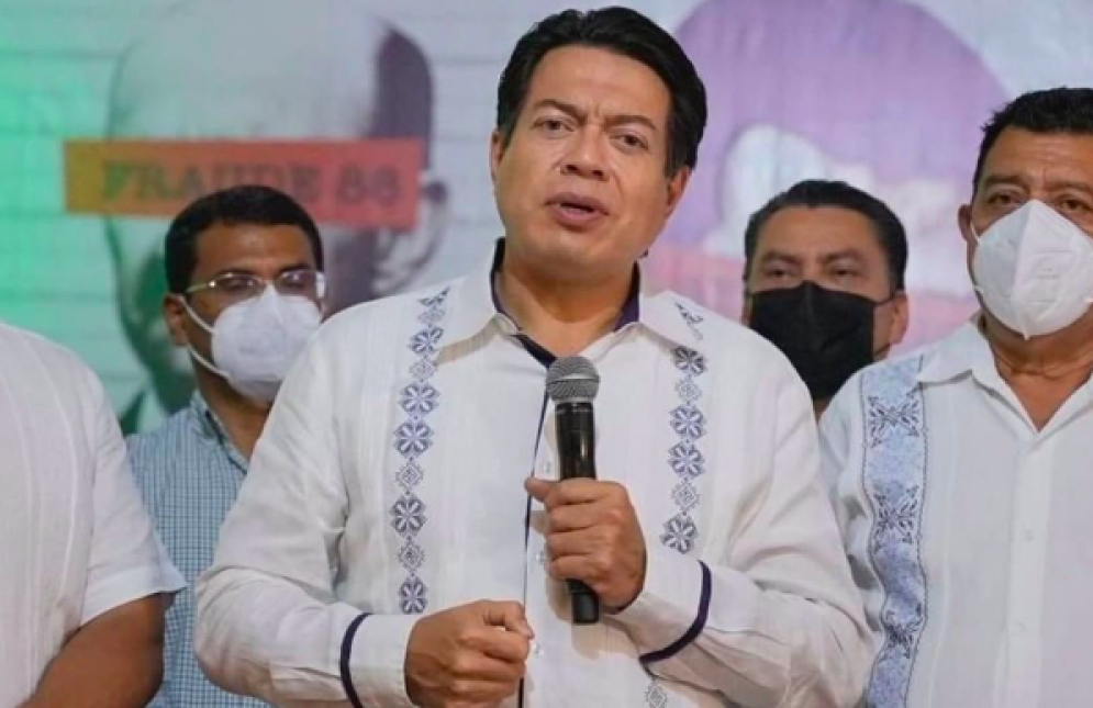 Mario Delgado pide a los diputados recortarle el presupuesto al INE para el 2023: “Hay que meterle tijera”