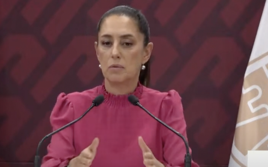 Sheinbaum reacciona a editorial donde colocan a Del Mazo en su eventual gobierno: “me sorprendí”, dice