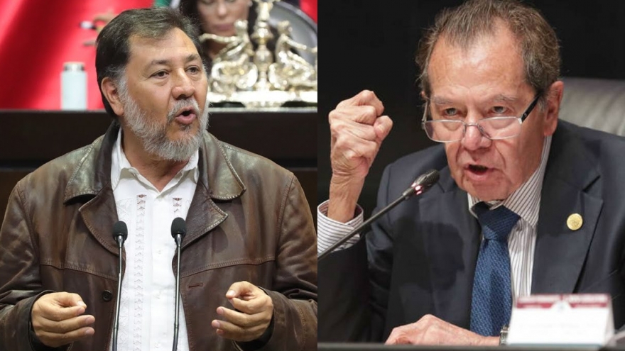 Ya tienes un lugar destacado en el basurero de la historia: Noroña arremete contra Muñoz Ledo