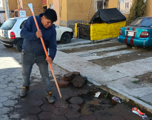 CAPAMH refuerza acciones permanentes de mantenimiento a la red de agua en Huamantla