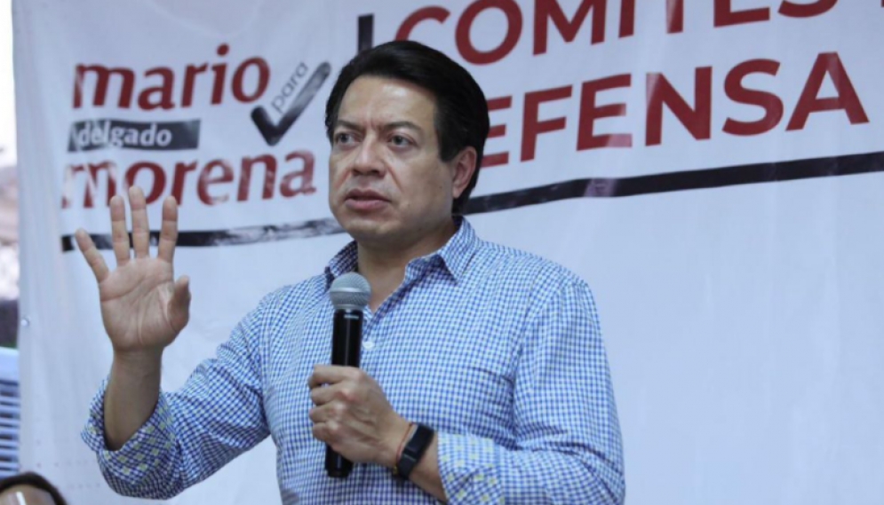 Mario Delgado, dirigente nacional de Morena