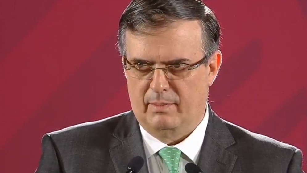 Marcelo Ebrard, secretario de Relaciones Exteriores