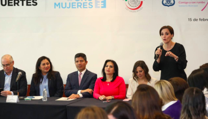 Eduardo Rivera y Liliana Ortiz acuden al conversatorio "Juntos somos más fuertes"