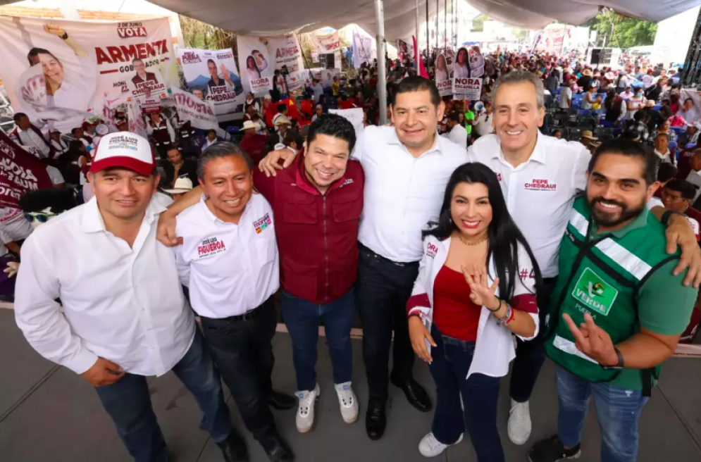 Armenta propone acceso a agua potable y obra comunitaria para las juntas auxiliares de Puebla