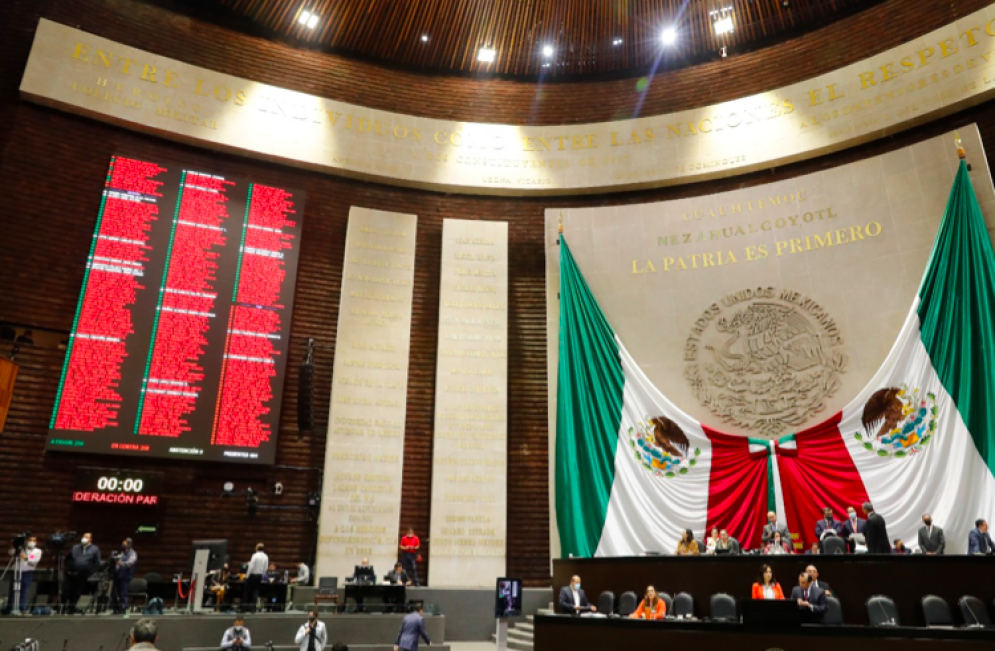 Avala mayoría morenista y aliados en San Lázaro recorte contra la democracia