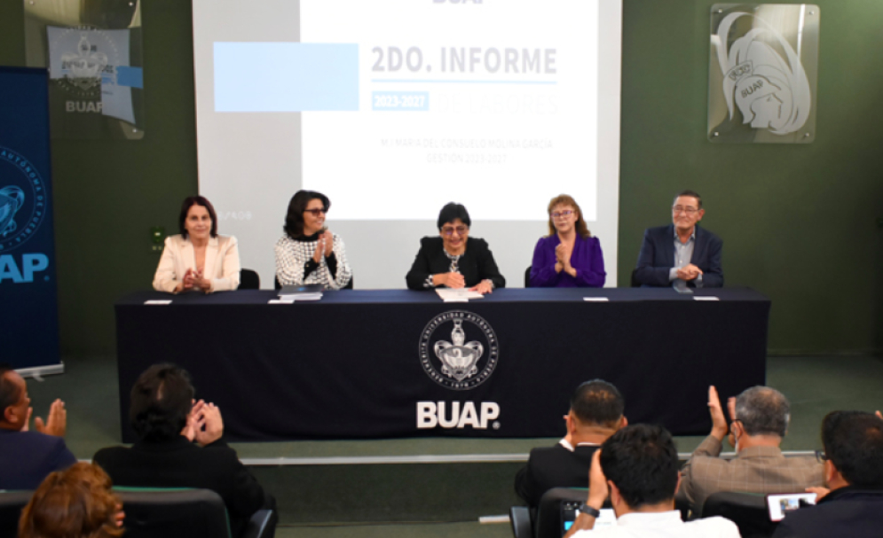 Directora de la Facultad de Ciencias de la Computación da su 2do informe de labores