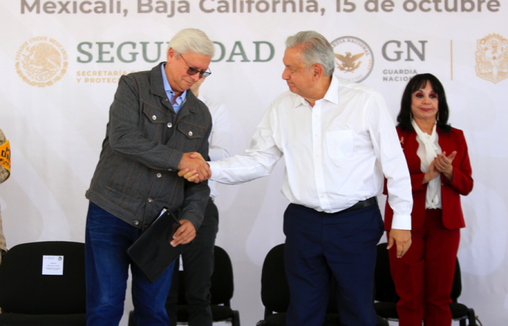 AMLO invita a Jaime Bonilla a su gobierno; Bonilla responde que lo “está pensando”