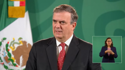 Marcelo Ebrard, secretario de Relaciones Exteriores