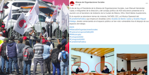 Afines a AMLO irrumpen por la fuerza instalaciones del INE en CDMX; días antes se reunieron con Batres