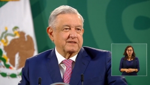 AMLO en conferencia de prensa