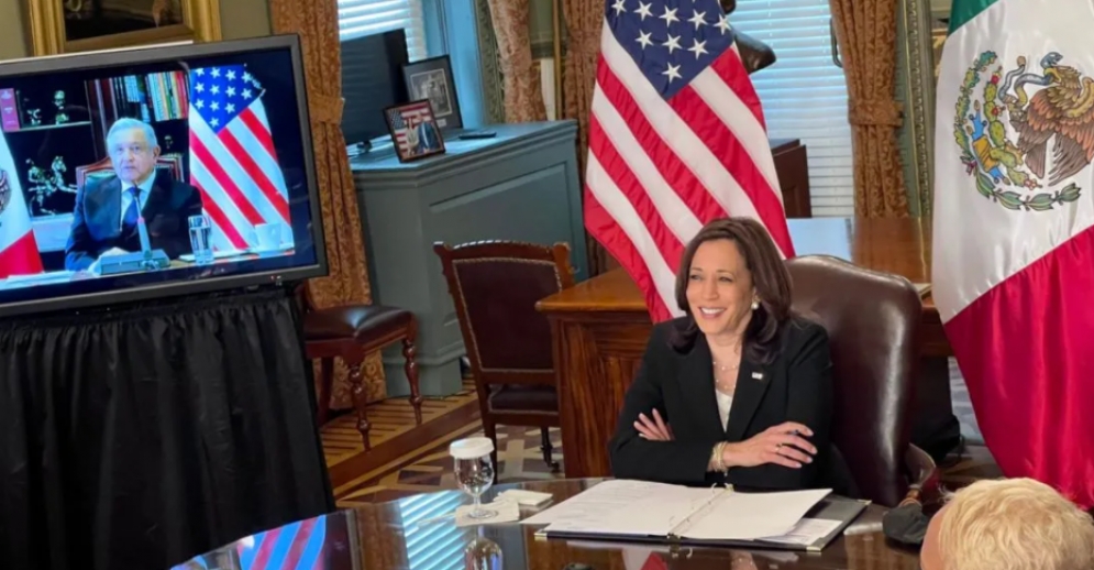 Reunión AMLO-Kamala Harris