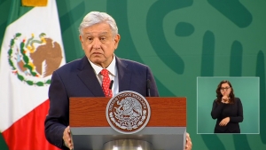 AMLO en conferencia de prensa