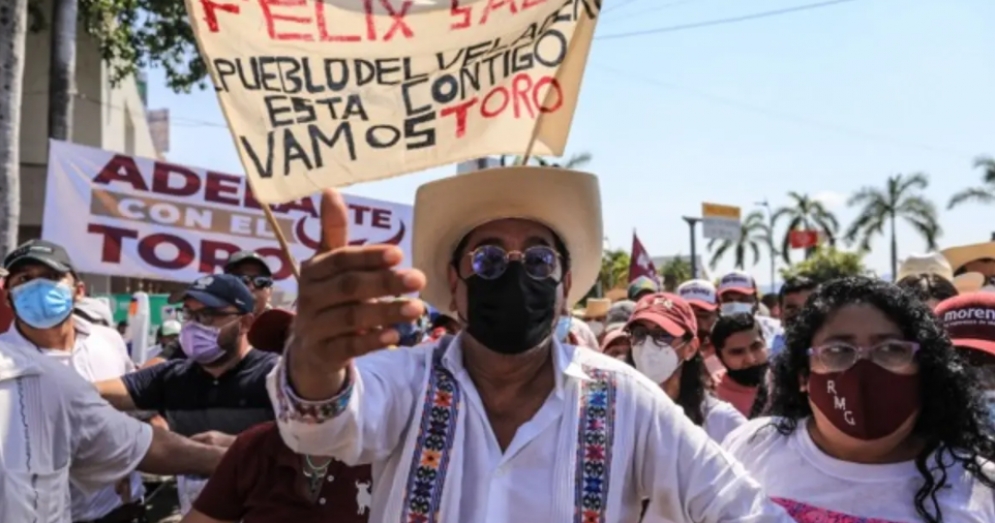 Salgado Macedonio arma caravana desde Acapulco rumbo al INE y amaga con boicotear la elección en Guerrero