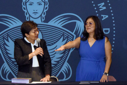 Lilia Cedillo toma protesta de la nueva directora de la Facultad de Ciencias de la Comunicación