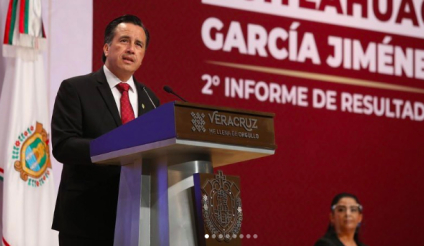 Cuitláhuac García presume que Veracruz es más seguro hoy que con sus antecesores