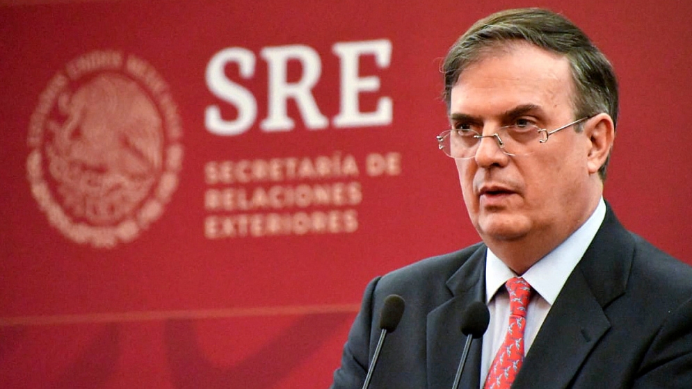 Marcelo Ebrard, secretario de Relaciones Exteriores