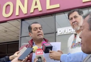 Gutiérrez Luna y Noroña presentan queja en el INE contra Xóchitl Gálvez por tendencias de #NarcoPresidente