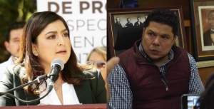 Claudia Rivera se registra como candidata de Morena por la Angelópolis; Biestro amaga con sabotear su reelección