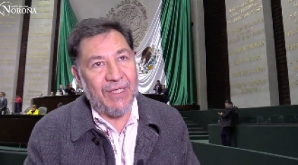 Noroña califica como "intriga de la derecha" vínculos de Clara Luz con NXIUM