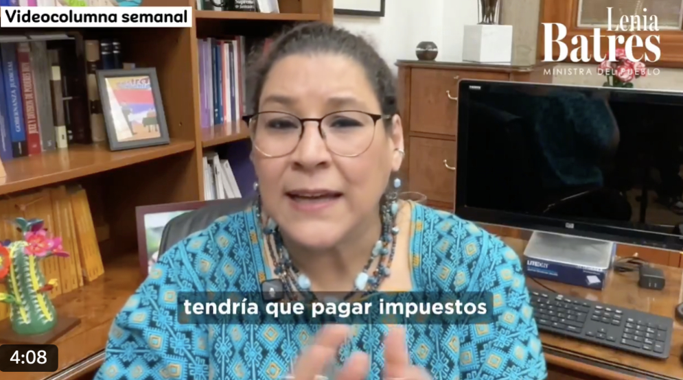 Lenia Batres justifica voto para gravar con ISR retiro de Afores y herencias: "Impuesto es la única forma de redistribuir la riqueza", dice