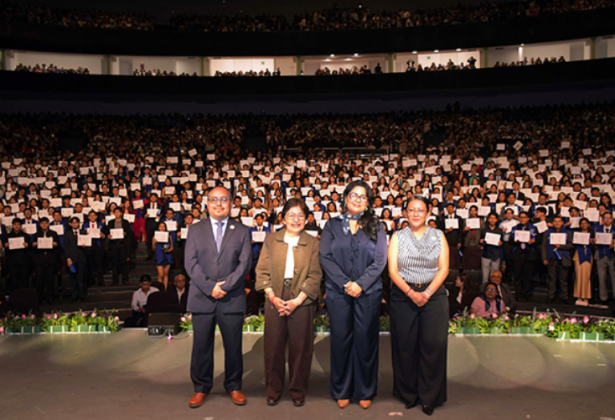 645 alumnos egresan de la Preparatoria Lic. Benito Juárez García de la BUAP,