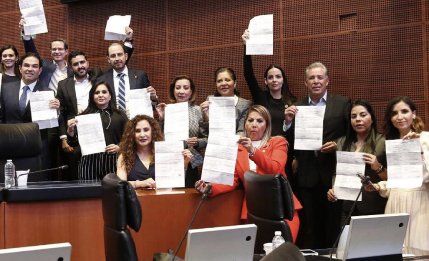PAN vota en contra del cochinero morenista en listado de magistrados electorales y advierten que nadie irá a votar el 1 de junio: “es un fraude”