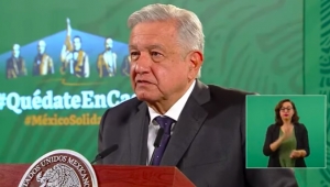 AMLO afirma que la pandemia se politizó en todo el mundo