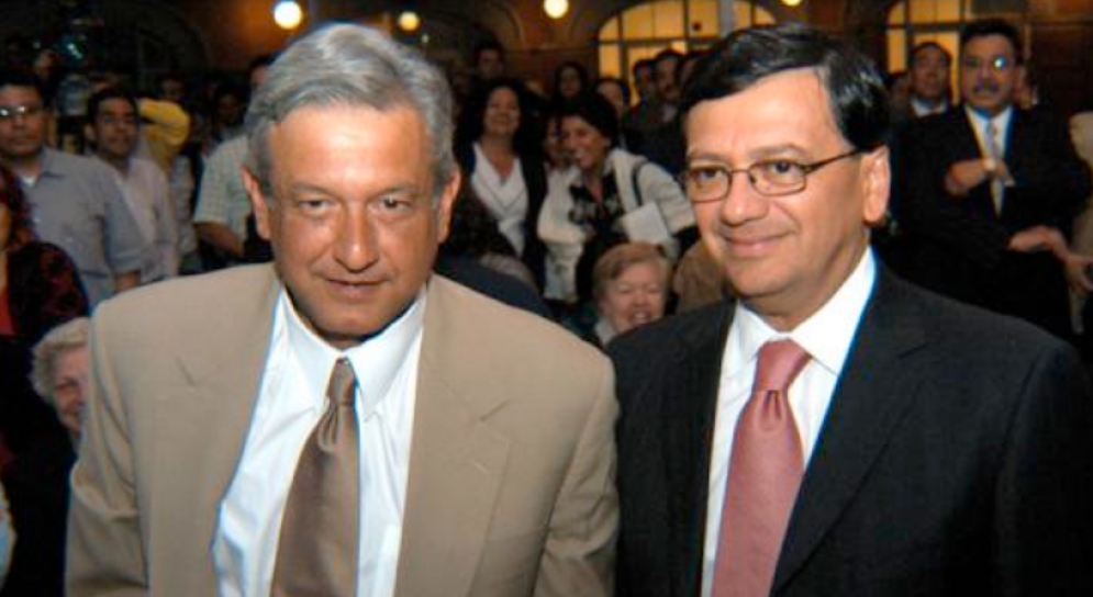 AMLO y Federico Arreola