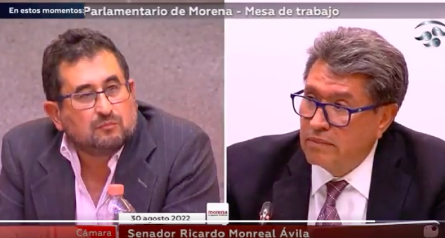 Monreal tunde a senador morenista César Cravioto por abyecto ante AMLO: “a mi no se me da”, le dice