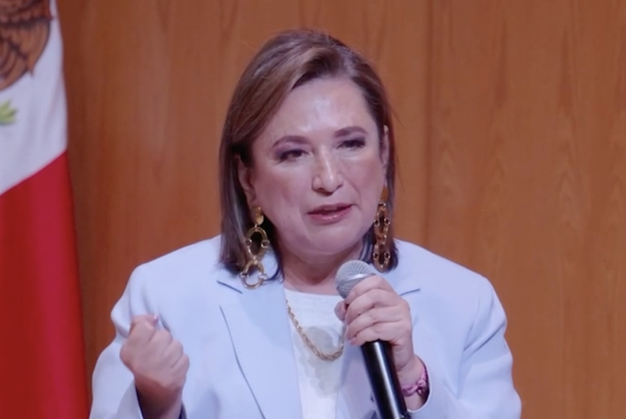 Xóchitl Gálvez convoca a jóvenes a defender la democracia