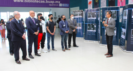 Inauguran la exposición "Todo lo que atesoras; por un mundo libre de armas nucleares” en la BUAP