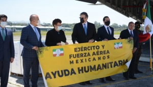 México dona otras 150 mil vacunas anti Covid y ventiladores a Guatemala