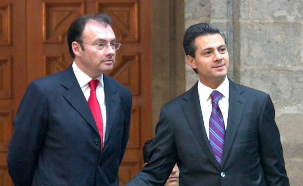 Luis Videgaray y Enrique Peña Nieto
