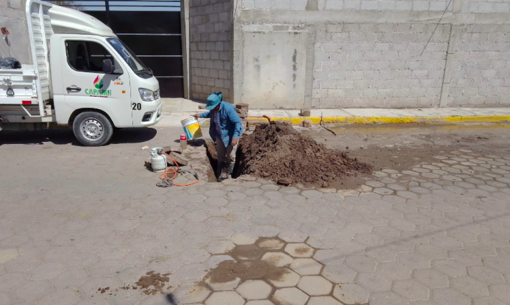 Garantiza CAPAMH el abasto de agua en Huamantla