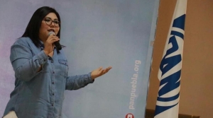 Genoveva Huerta, dirigente del PAN Puebla