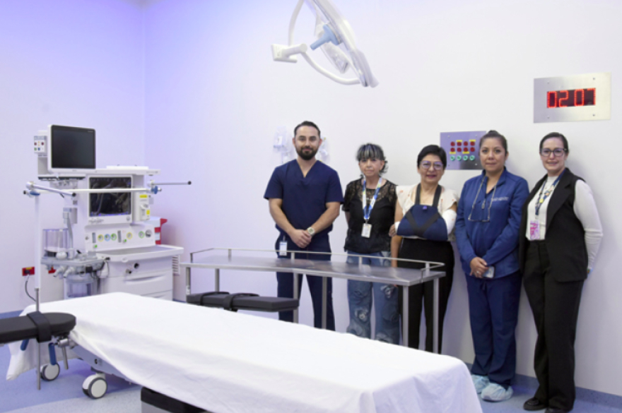 Inaugura Lilia Cedillo nuevos espacios en el HUP