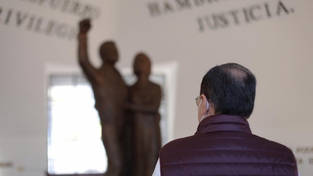 Alfonso Durazo en el Museo Luis Donaldo Colosio