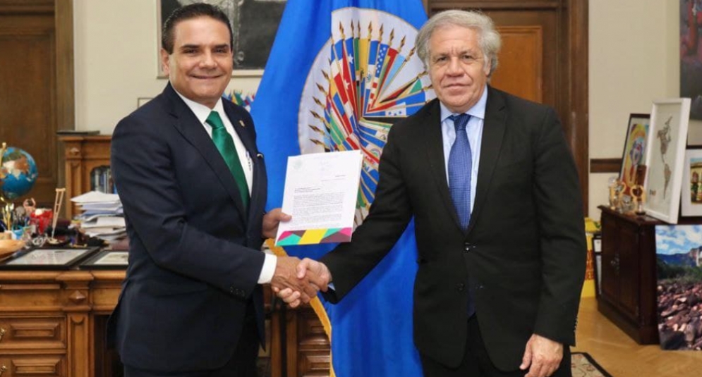 Silvano Aureoles en la OEA