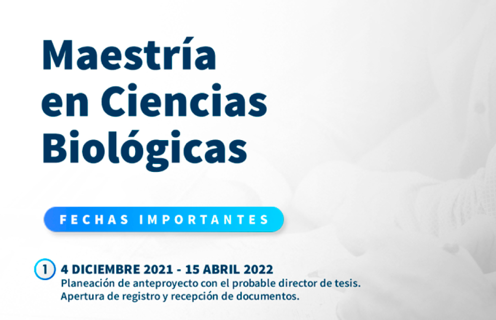 BUAP invita a cursar la maestría en Ciencias Biológicas