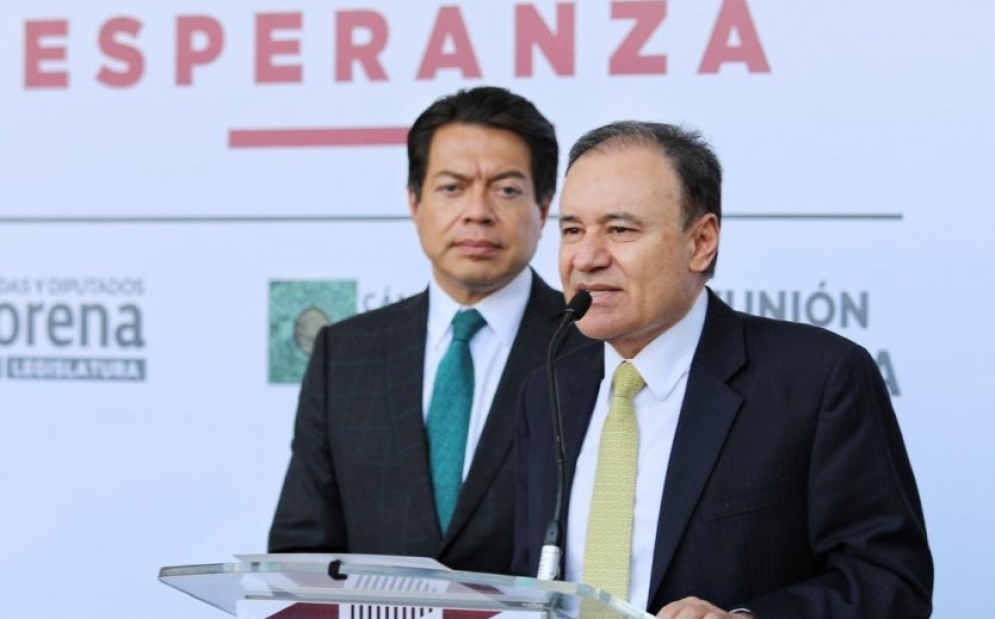 Mario Delgado y Alfonso Durazo