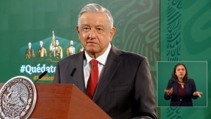 AMLO en conferencia de prensa