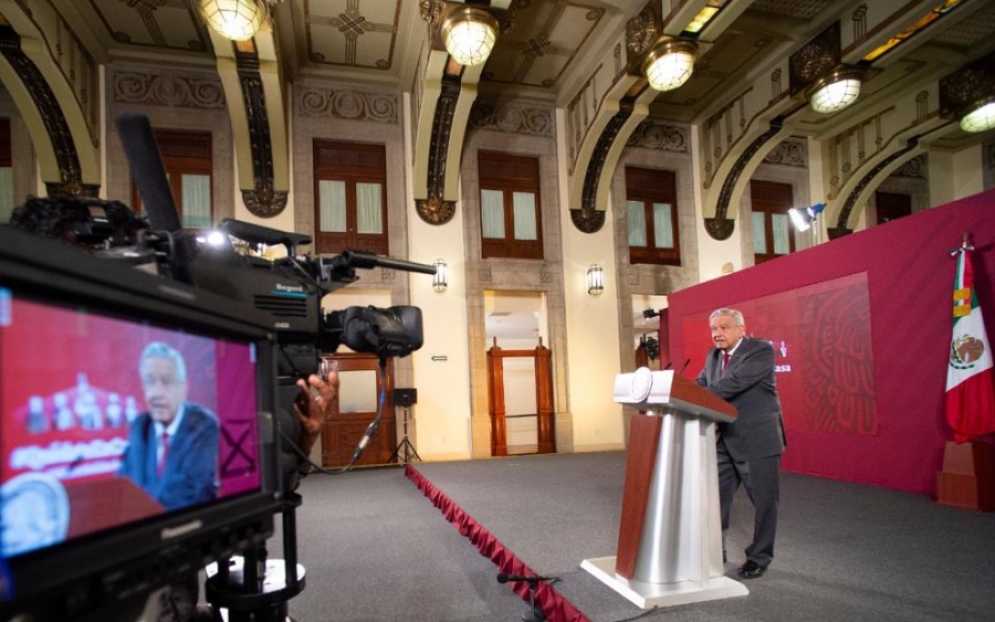 AMLO en conferencia de prensa